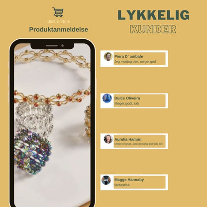 🎁 Den perfekte gave: Konvertibel armring med funklende CZ-glamour 💎