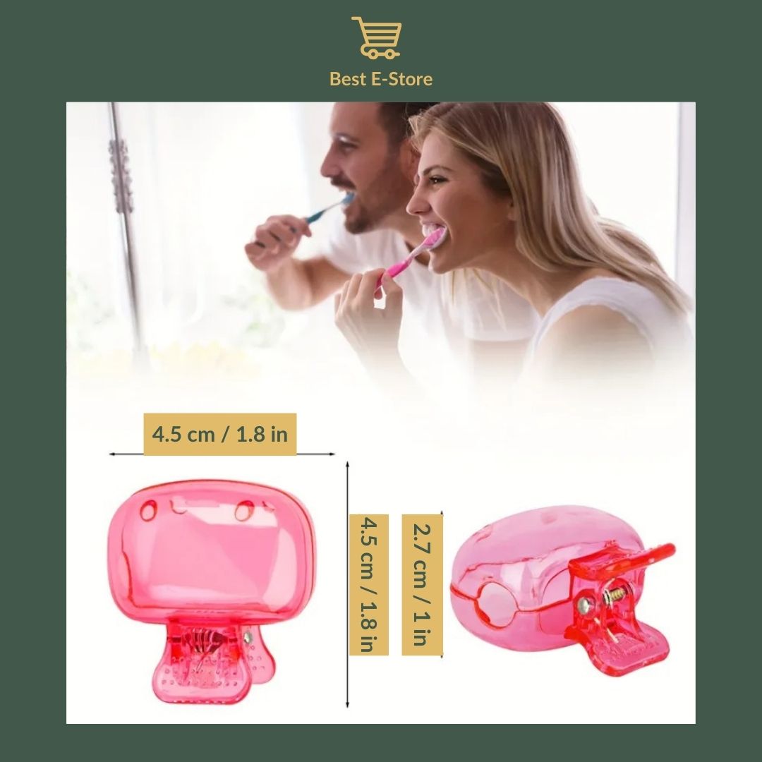 🎒 Draagbare tandenborstelbeschermers: Kleurrijke en hygiënische reisgezel 🌟