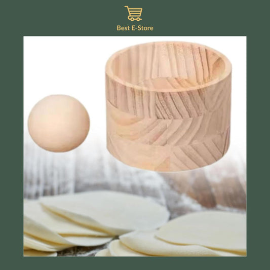 ✨ Premium Wooden Dumpling Maker:  Hygienic, Stylish, and Built to Last