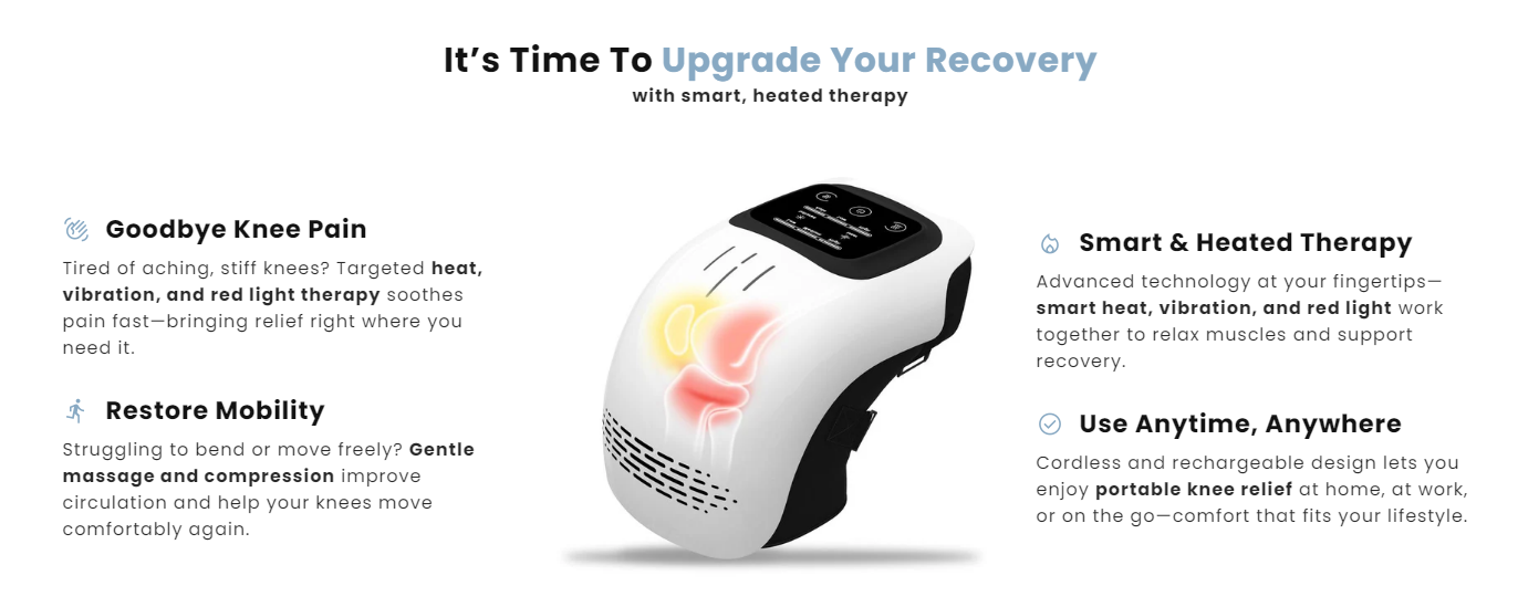 Electric Heating Knee Massager