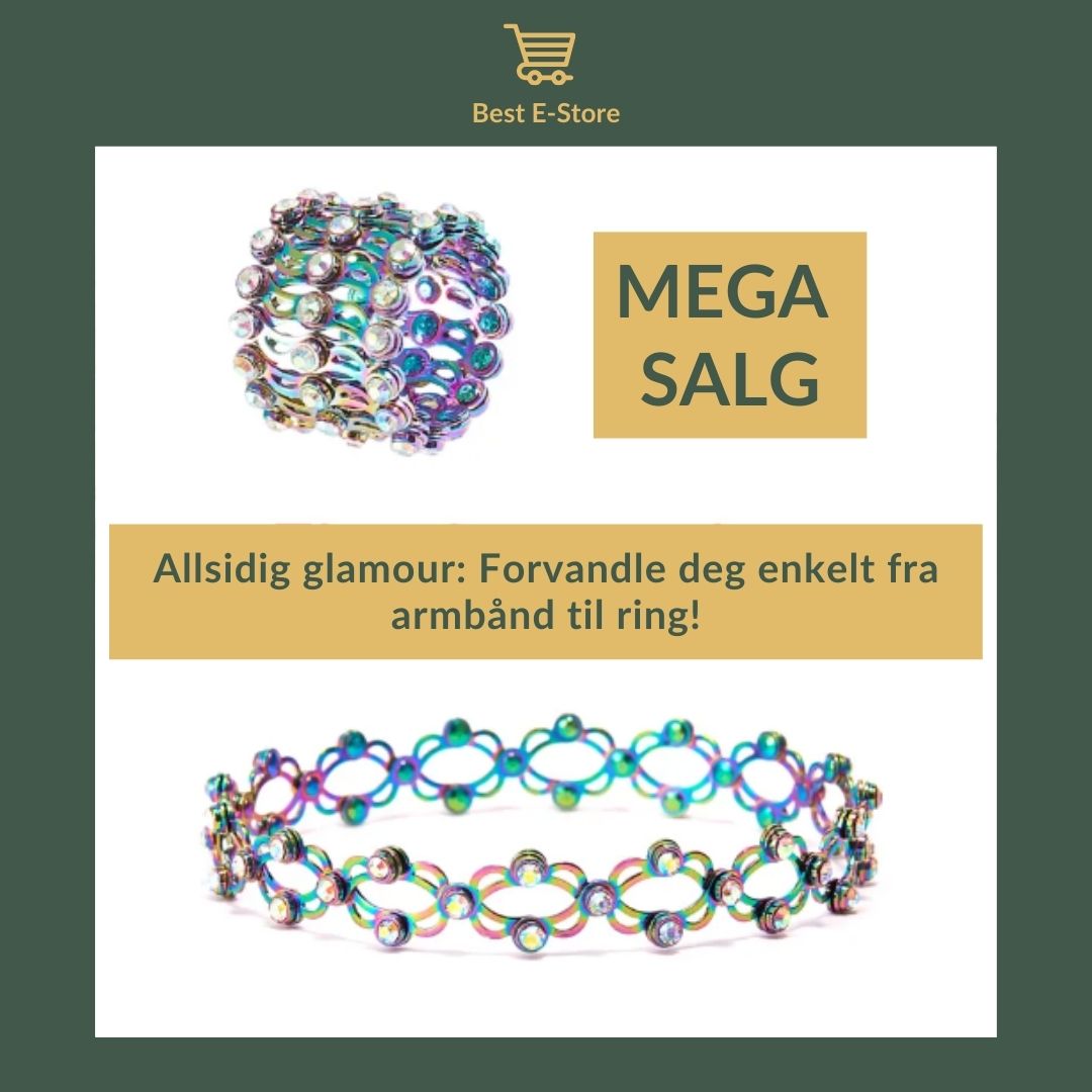 🎁 Den perfekte gaven: Konvertibel armring med glitrende CZ-glamour 💎