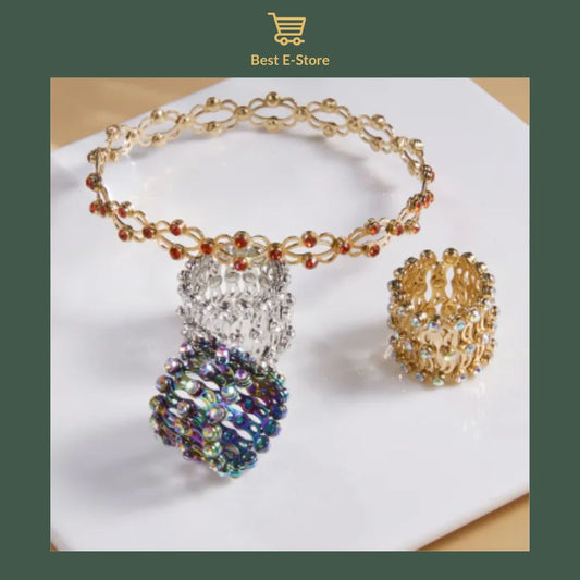 🎁 Den perfekte gaven: Konvertibel armring med glitrende CZ-glamour 💎