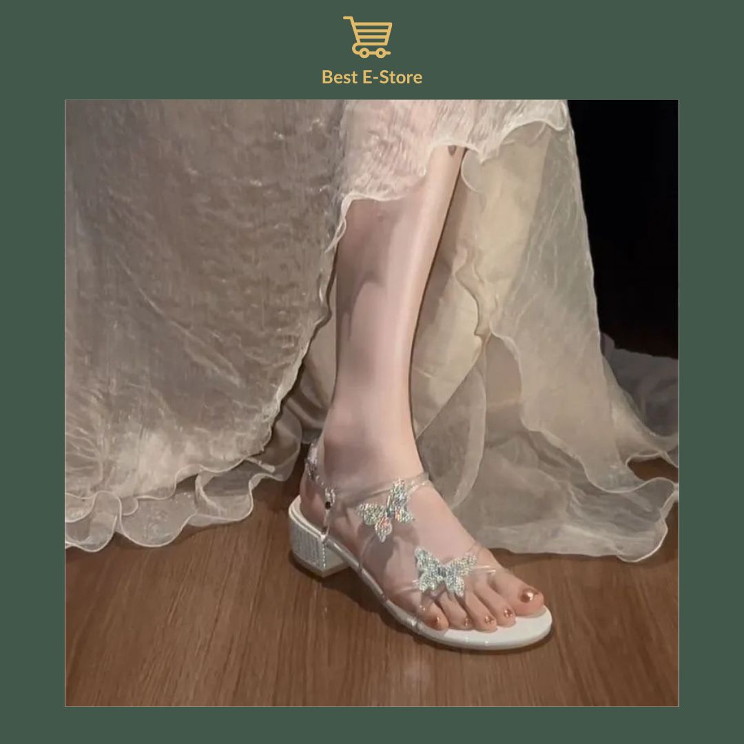 Milky White Sequined Shoes – Shine in Comfort & Style 👟