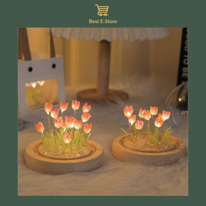 Lampe tulipe enchanteresse: Ambiance douillette et idée cadeau parfaite ✨