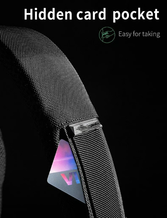 New Carbon Fiber Streamline Anti-Theft Sling Bag