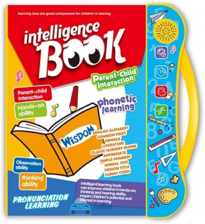 Intelligence Book with Music and Sound for Kids