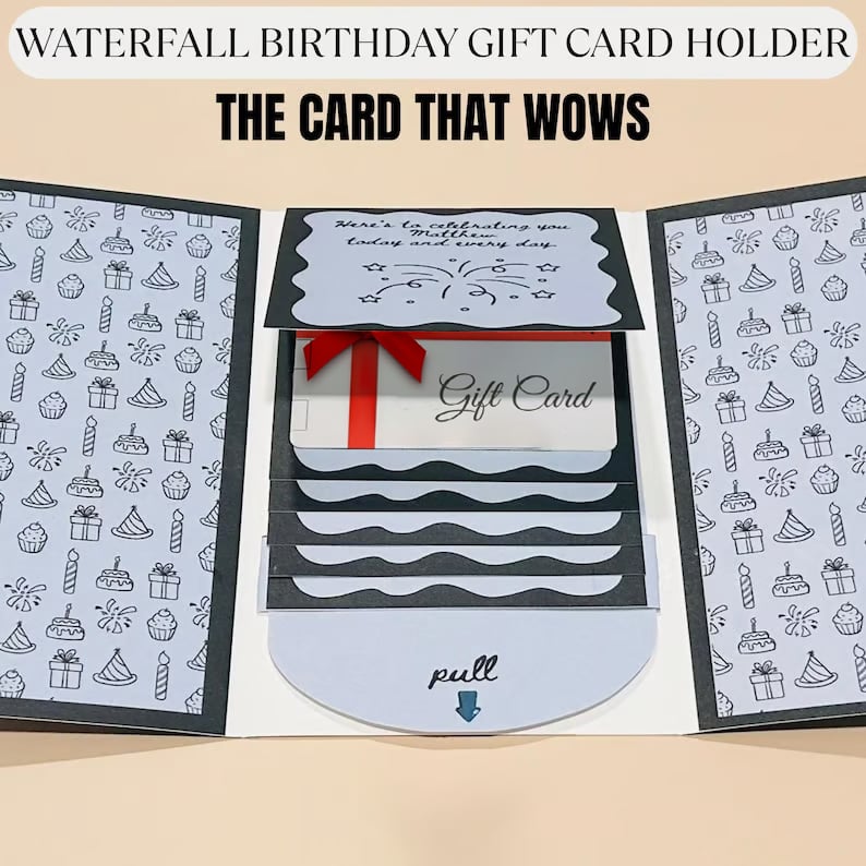 ⏰LAST DAY 50% OFF - 🎅✨Handmade Christmas Gift Card Holder