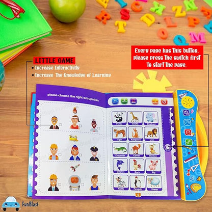 Intelligence Book with Music and Sound for Kids