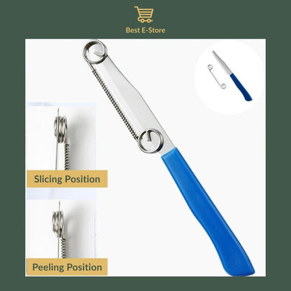 🔥 3-in-1 Julienne Magic Tool: Peel, Slice & WOW in Seconds 🥕🍎✨