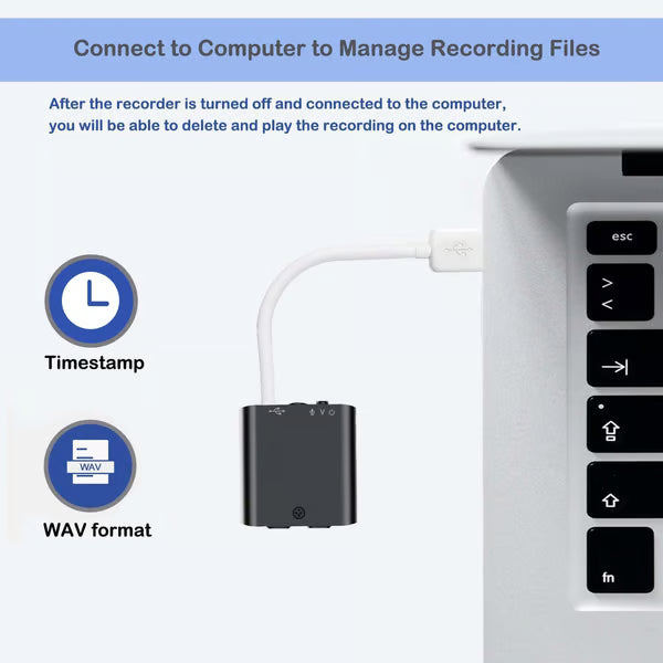 Mini Voice Recorder: Capture Every Sound with Smart, Compact Precision 🎙️