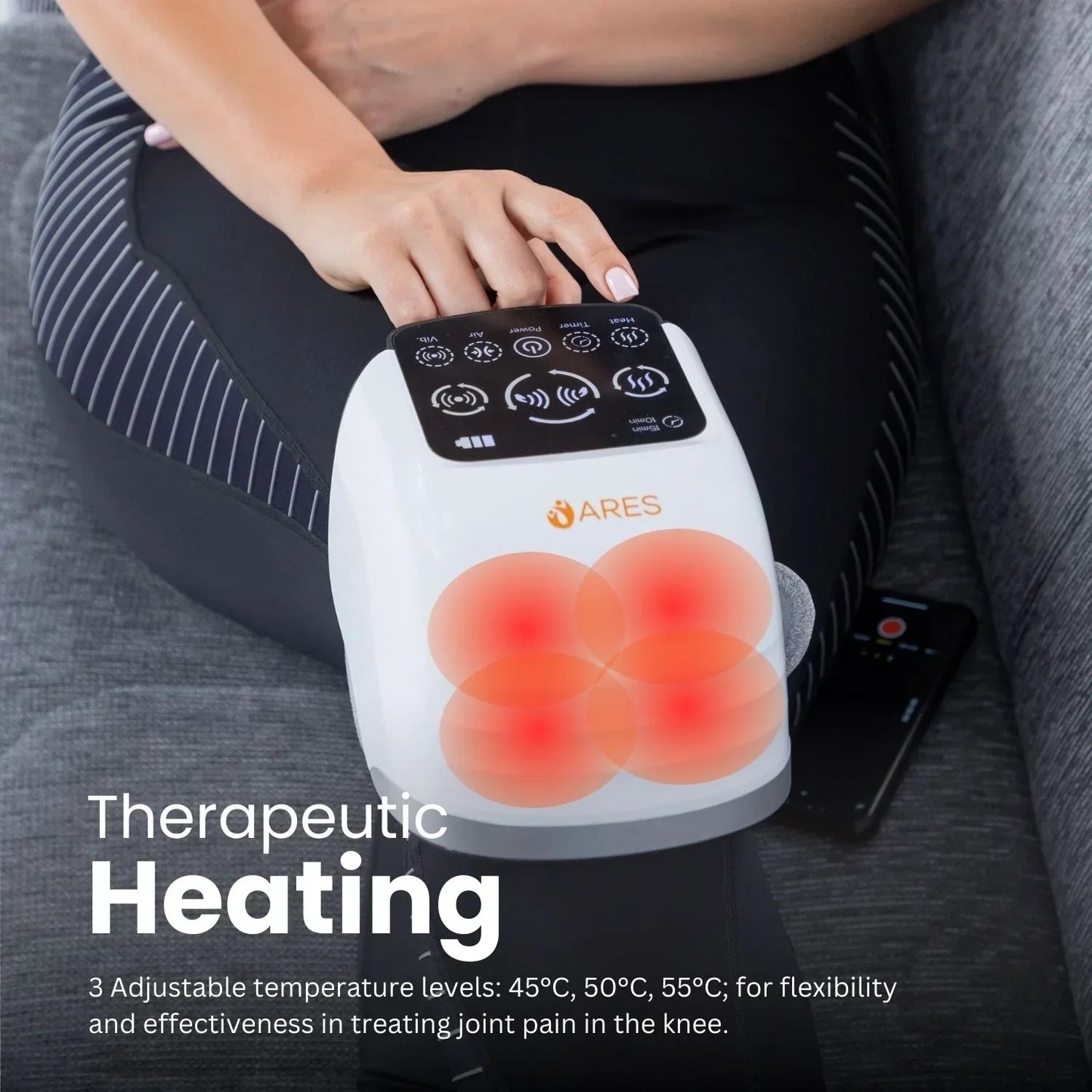 Electric Heating Knee Massager