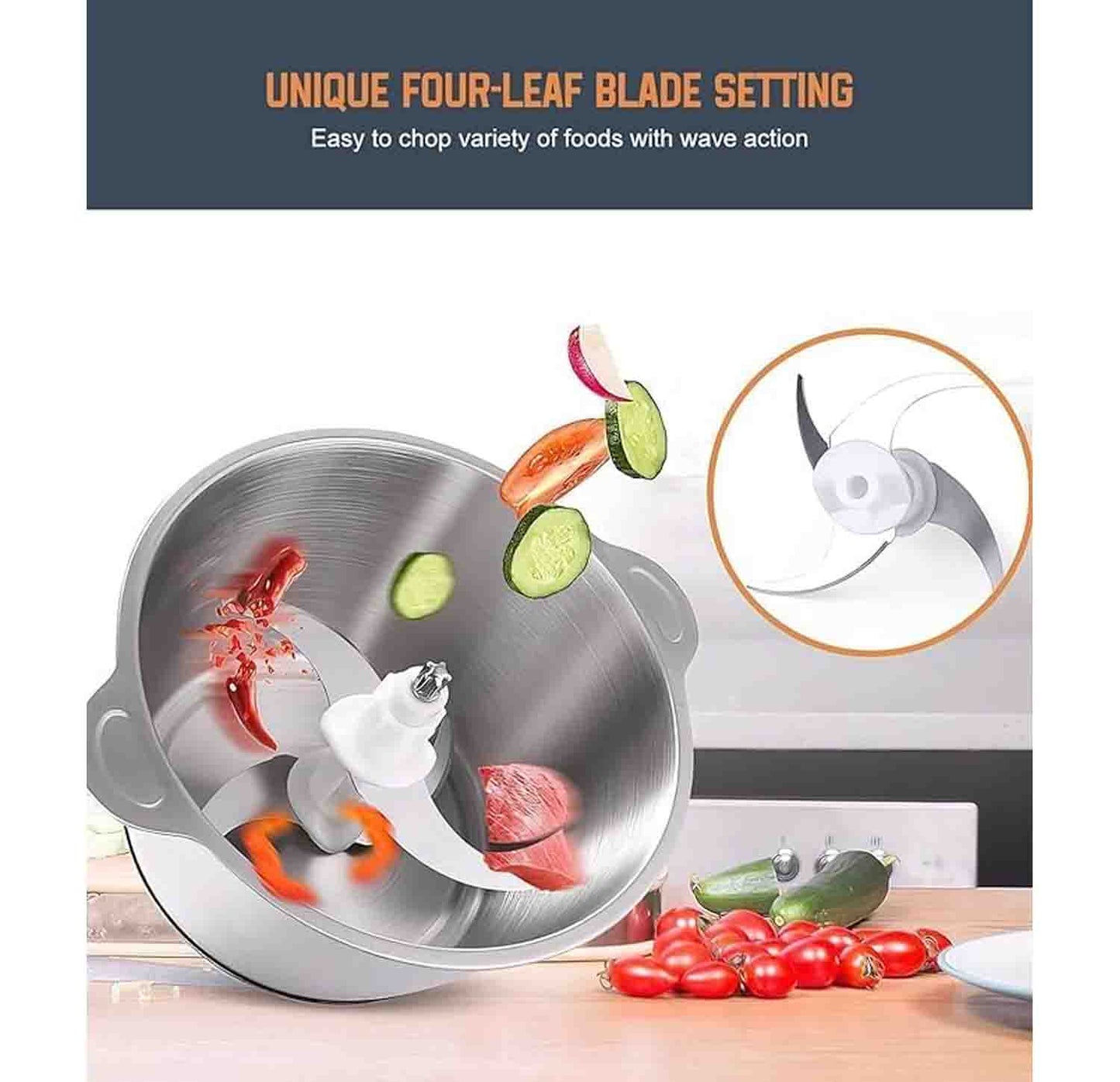 Electric Meat Chopper and Food Processor