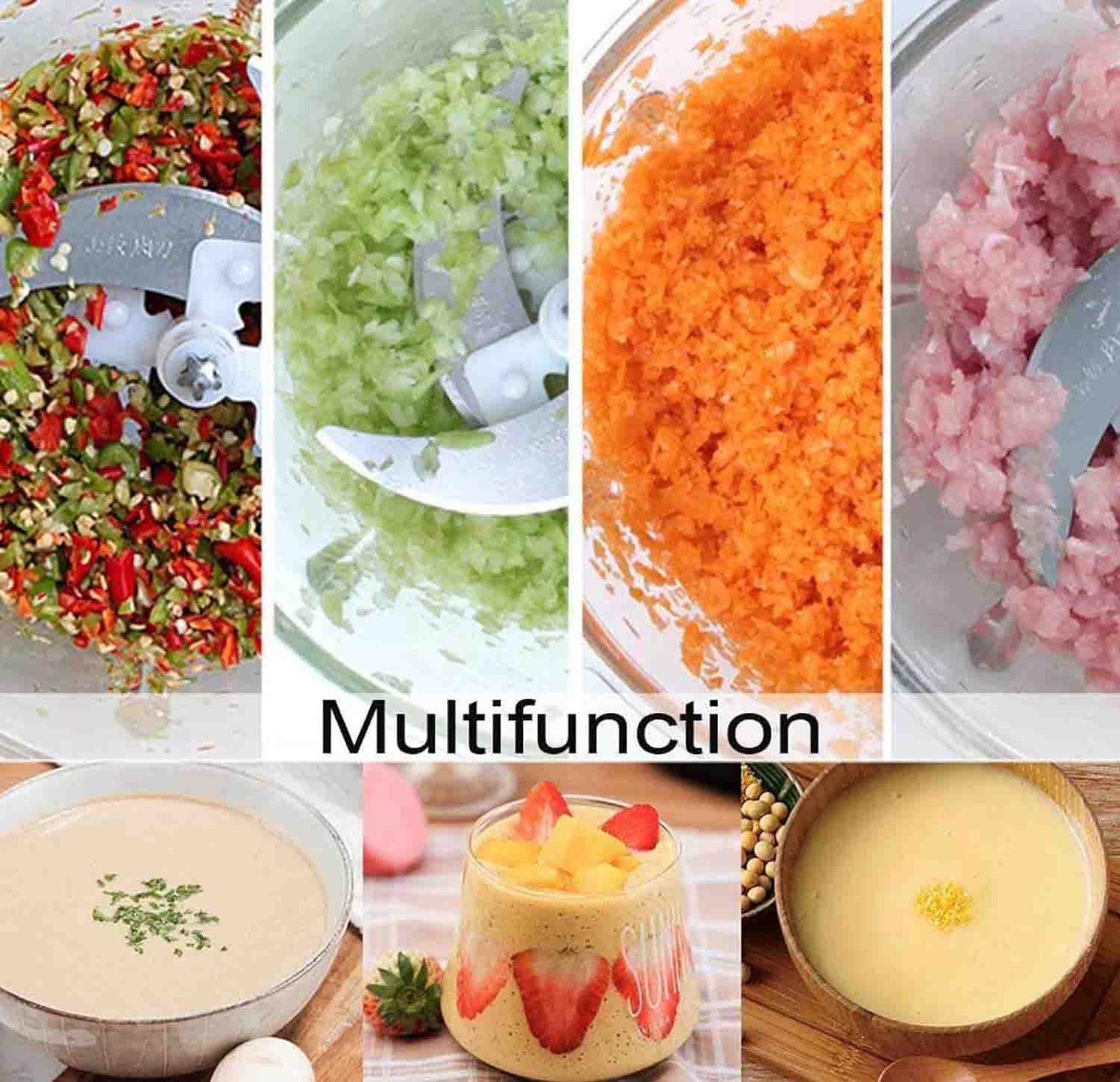 Electric Meat Chopper and Food Processor