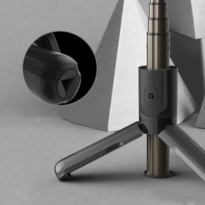 Compatible with Apple, Mini Tripod Selfie Stick Desktop Live Mobile Phone Holder