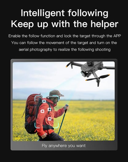 🚁 4K HD Camera Drone – Perfect for Travel, Photography & Gifting 📦 Foldable · Easy to Fly · Long Battery Life【✨ Limited Time Offer: 50% OFF – Perfect Gift for Tech Lovers! 🎁】