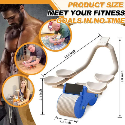 Automatic Abs Roller Wheel with Elbow Support