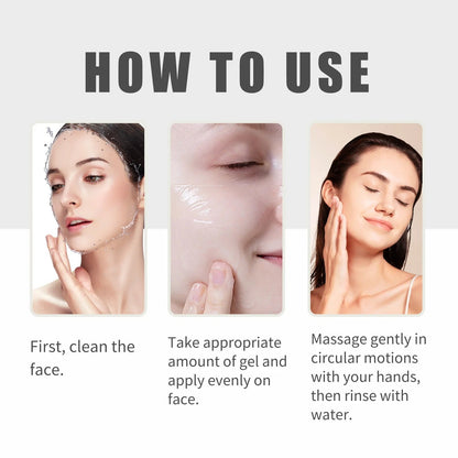 Herbal Exfoliating Gel - Skin Moisturizing Exfoliating Gentle Cleansing Gel Deep Brightening Gel