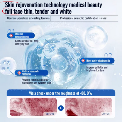 Herbal Exfoliating Gel - Skin Moisturizing Exfoliating Gentle Cleansing Gel Deep Brightening Gel