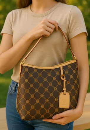 Designer-Inspired Monogram Tote