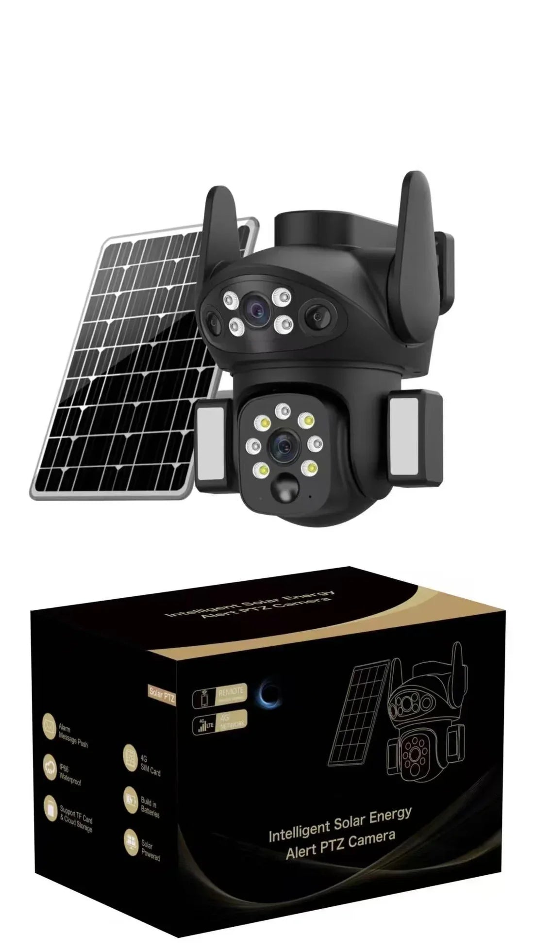 Solar Powered Security Camera